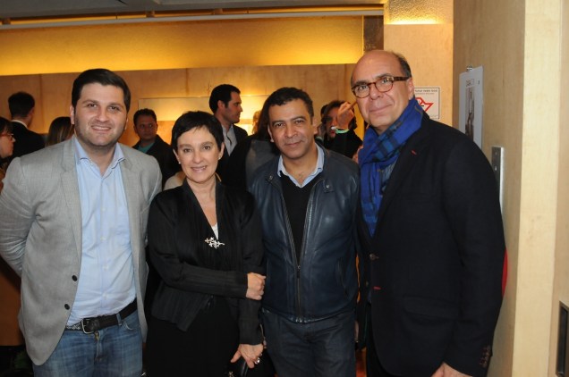 MARCELO ORLEAN, LIVIA PEDREIRA, PEDRO ARIEL E ARNALDO DANEMBERG MARCELO ORLEAN, LIVIA PEDREIRA, PEDRO ARIEL E ARNALDO DANEMBERG