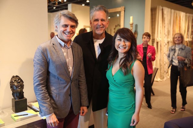 Alex Stevens, Philip Nimmo e Nancy Quynh Alex Stevens, Philip Nimmo e Nancy Quynh