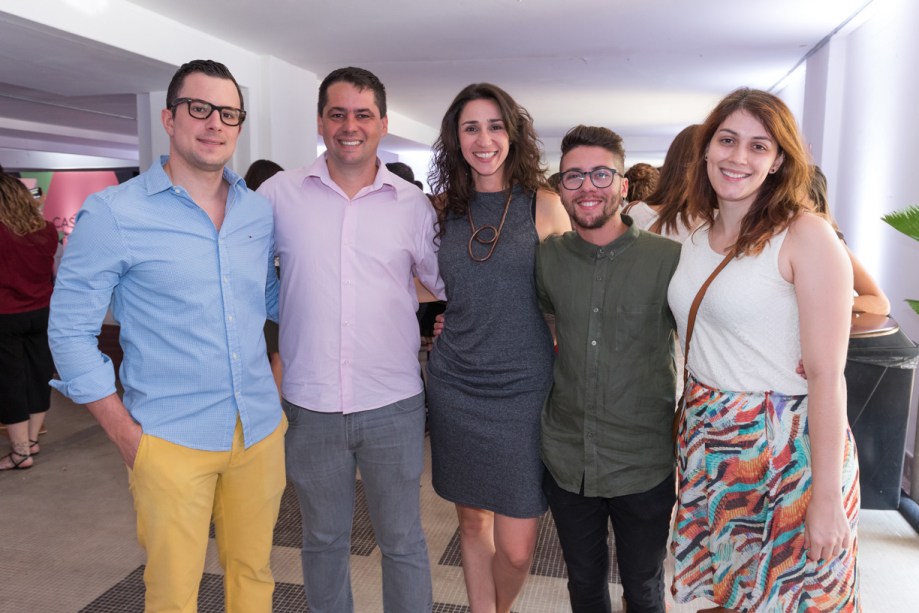 João Junqueira, Alessandro Silva, Graziela De Caroli, Alex Alcantara e Fernanda Drumond