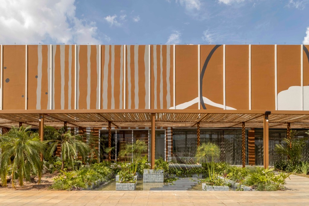Fachada, por Leo Romano. Ambiente da CASACOR Goiás 2022. Fachada, por Leo Romano. Ambiente da CASACOR Goiás 2022.