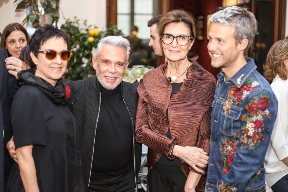 LIVIA PEDREIRA, LEO SHEHTMAN, CRIS FERRAZ E GUI SIQUEIRA