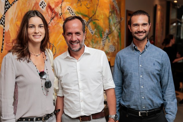 Cristine Cervo, Luiz Setinger e Guilherme Cabral Cristine Cervo, Luiz Setinger e Guilherme Cabral