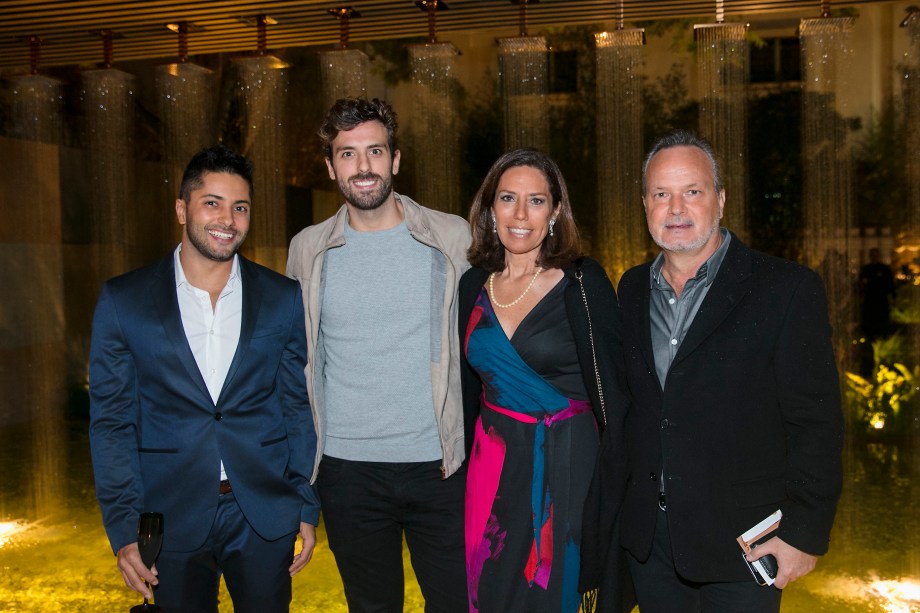 Fabríci Montt, André Bacalov, Beatriz Dutra e Fernando Borges