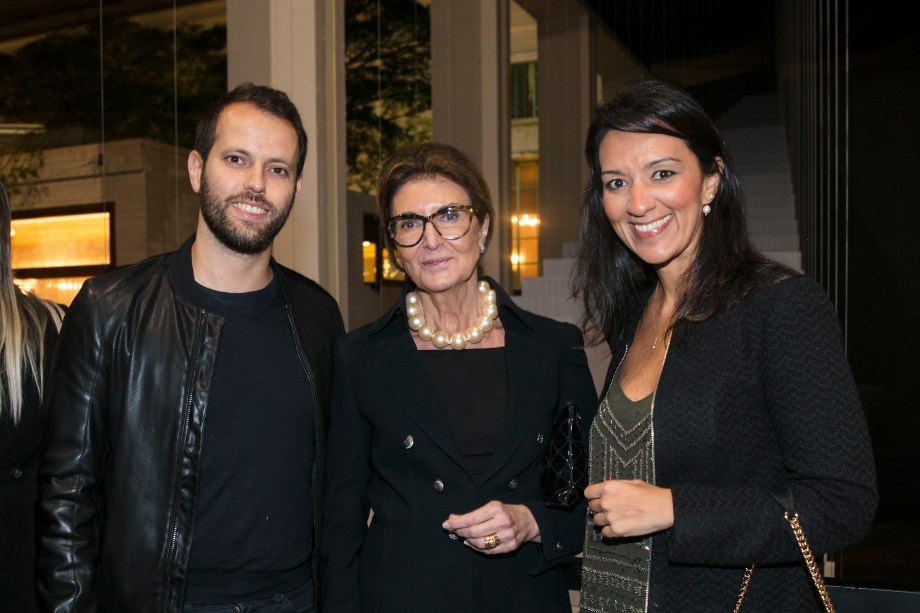 Thiago Breseghello, Fabíola Meira e Cristina Ferraz