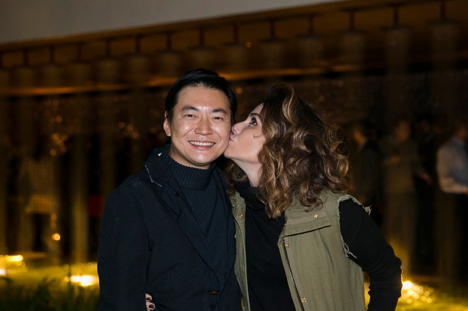 Alex Hanazaki e Giovanna Antonelli