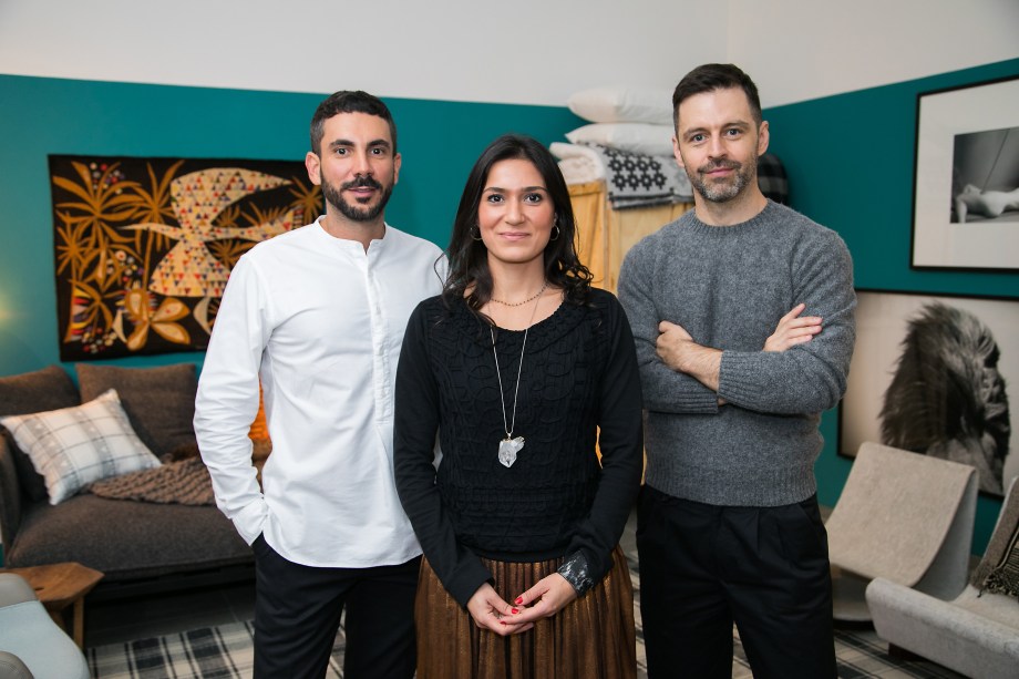 Fabio Mota, Lais Delbianco e Mauricio Arruda