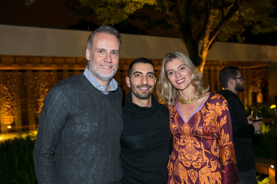 Fernando Piva, Maurício Karam e Flávia Pardini