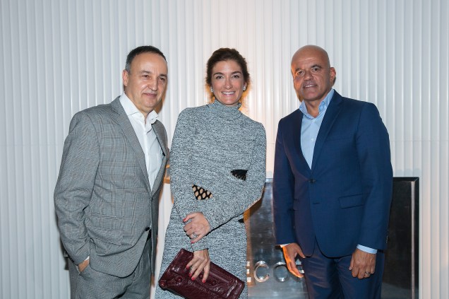Rogério Longone, Marina Linhares e Edson Gaidzinski Rogério Longone, Marina Linhares e Edson Gaidzinski