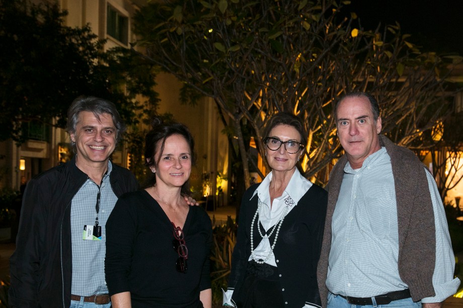 Alex Steves, Patrícia Quentel, Cristina Ferraz e Bobby Krell