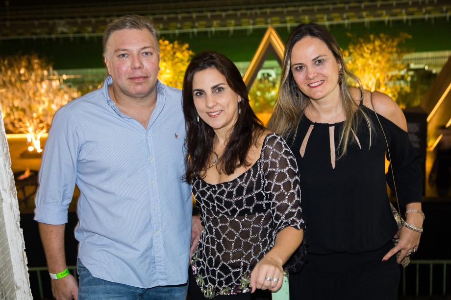 Fabio Camocardi, Cristiane Siviero e Alexandra Carlier