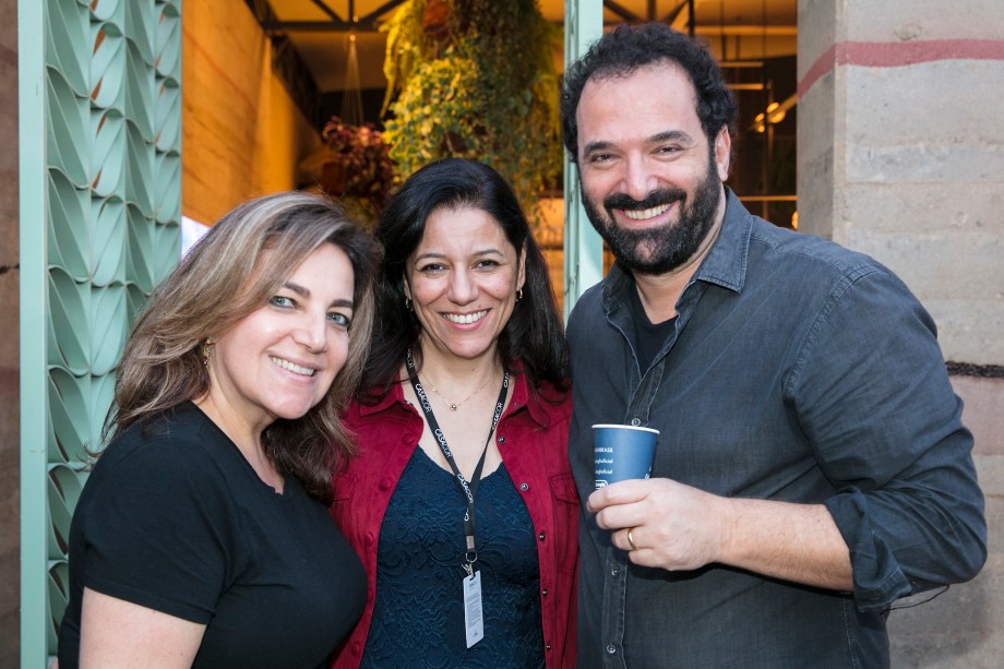 Sandra Dzialoschinsky, Cleide Gomes e Rui Dzialoschinsky