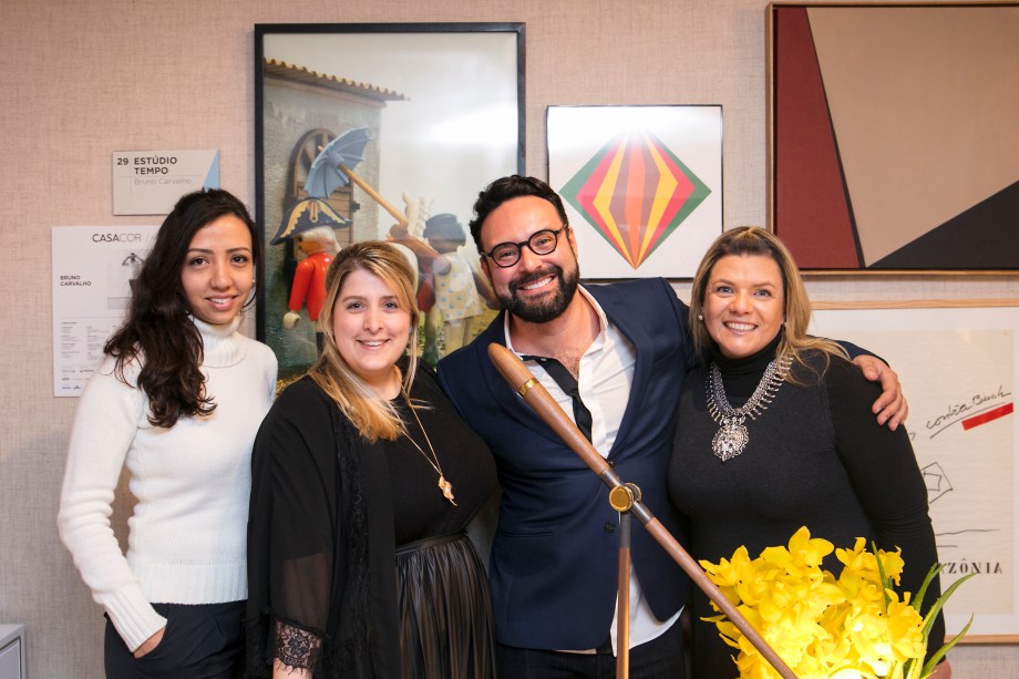 Natália Candelária, Adan, Bruno Carvalho e Giselle Martos