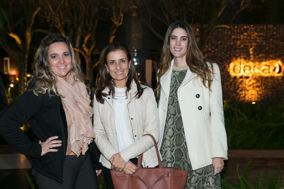 Daniela Colnaghi, Alexandra Cabral e Leticia Ruivo