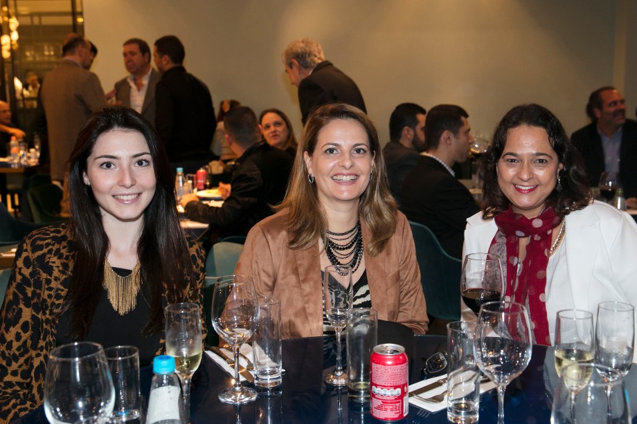 Julia Massini Pinto, Erika Mattos e Maria Cecilia Marcondes