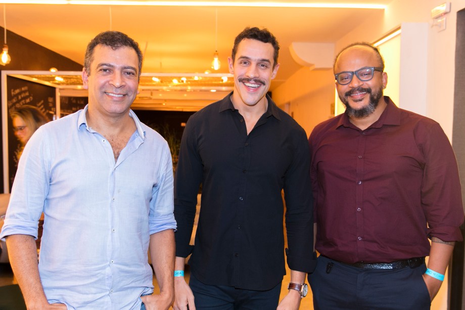 Pedro Ariel, Alexandre Sales e Bruno Pompeu