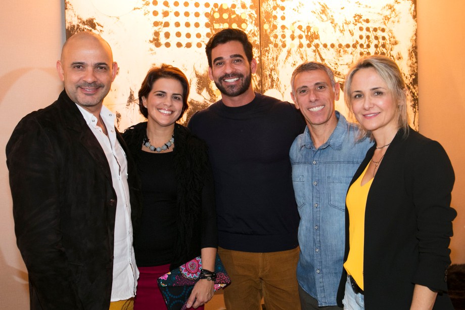 Wlamir Rizzo, Débora Rizzo, Marlon Gama, Fabio Vilches e Leninha Vilches