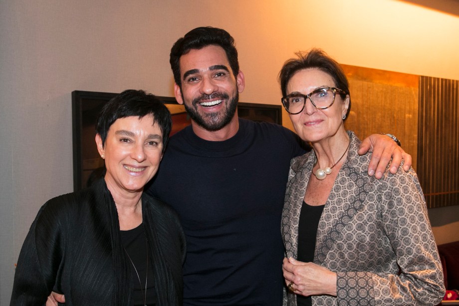 Livia Pedreira, Marlon Gama e Cristina Ferraz