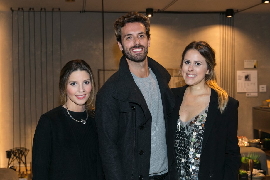 Marcela Penteado, Kika Mattos e André Bacalov