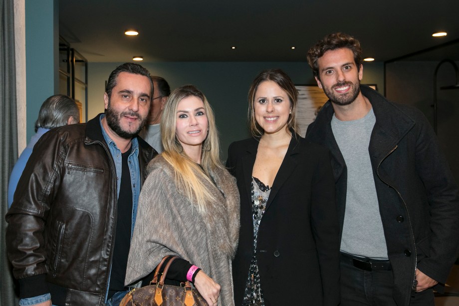 Jonas Barufi, Fernanda Barufi, Kika Mattos e André Bacalov