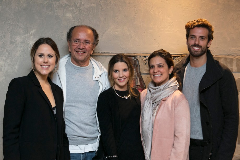 Kika Mattos, David Bastos, Marcela Penteado, Maiana e André Bacalov