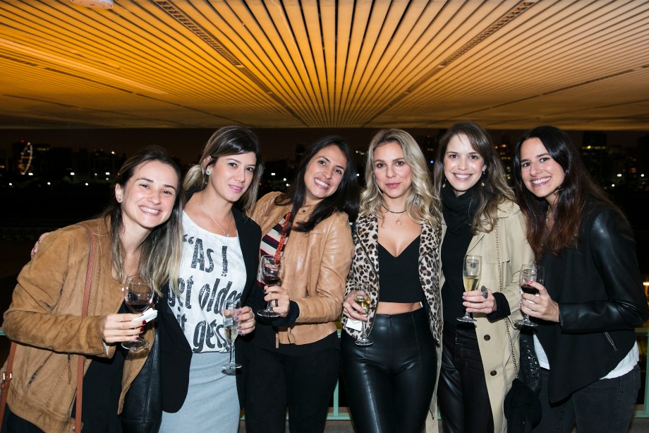 Mariana Lebrão Cassins, Carolina Martinez, Karina Valenzuela, Viviany Toschi, Andrea Anselmo e Claudia Moubark