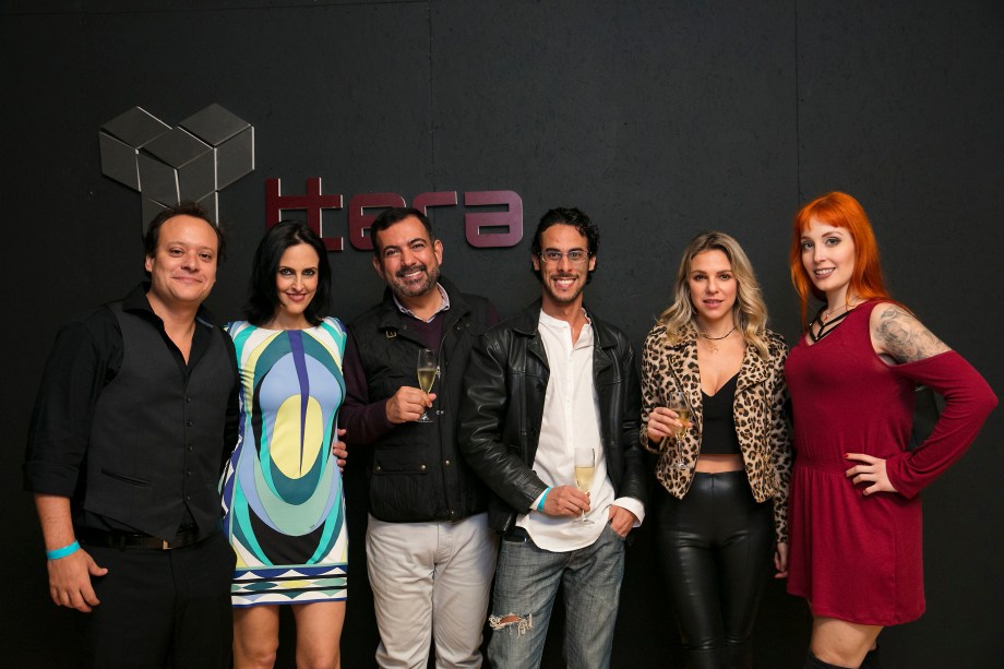 Felipe Putz, Ana Flora Murano, Allan Malouf, Pedro Caribé, Viviany Toschi e Sabrina Dallas