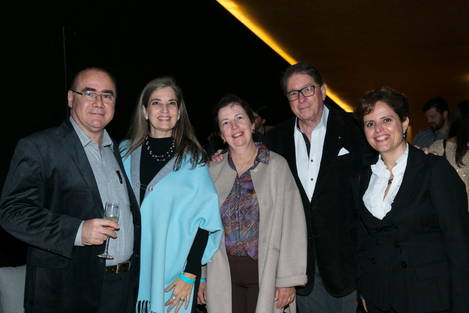 Fabio Campos, Clarisse Campos, Maristela Ribeiro, Carlos Tancredi e Maria Silvia Barreto