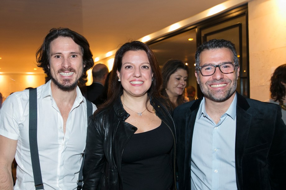 Ivo Feliciano, Andrea Teixeira e Mario Rudge