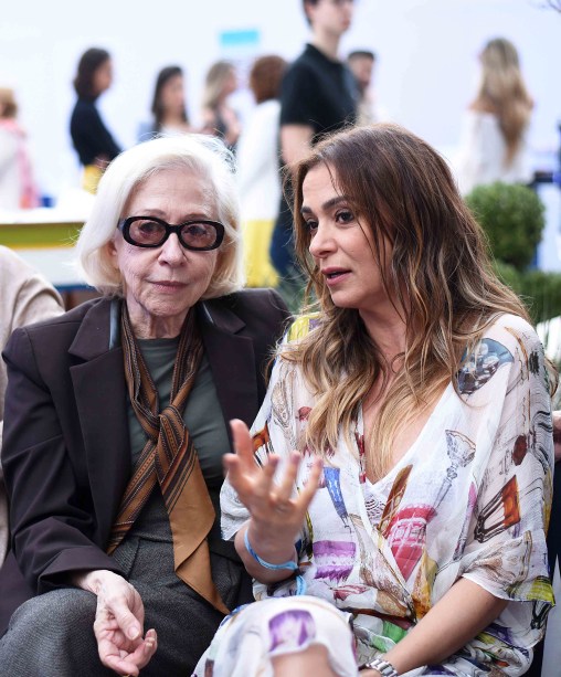 Fernanda Montenegro e Monica Martelli Fernanda Montenegro e Monica Martelli