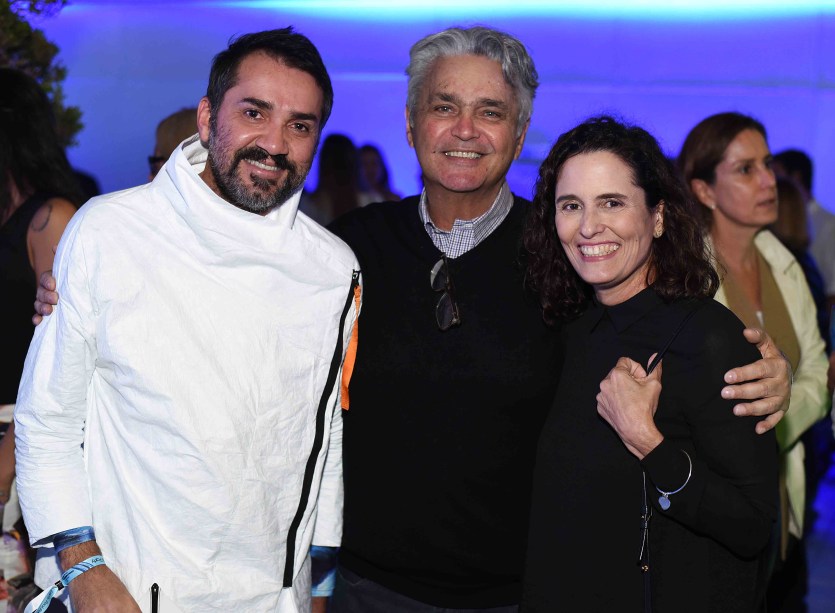 Beto Silva, Pedro Paranagua e Maritza Caneca Beto Silva, Pedro Paranagua e Maritza Caneca