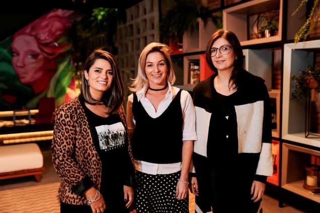 Camila Pigatto, Fernanda Salü e Laura Tavares Camila Pigatto, Fernanda Salü e Laura Tavares