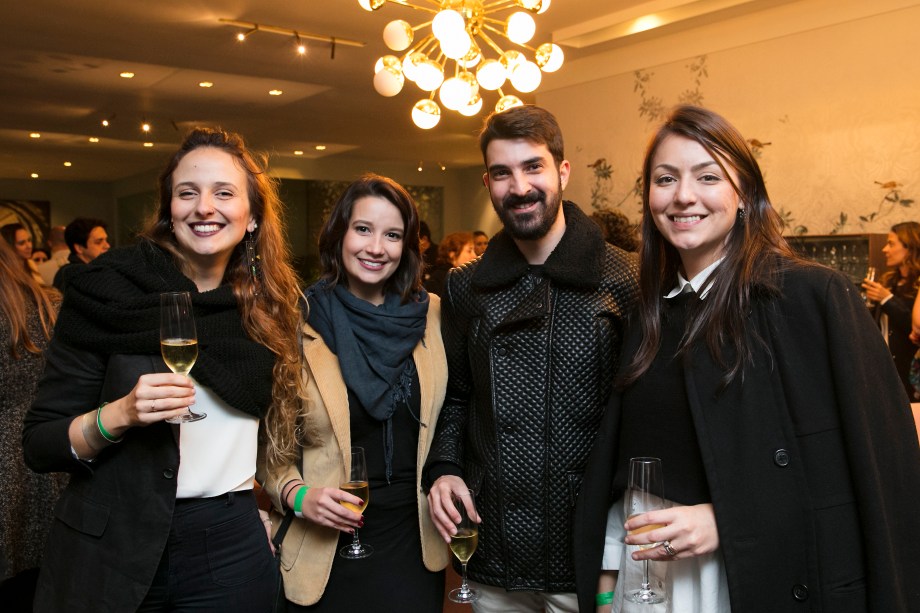 Gabrieli Azevedo, Fernanda Lins, Décio Araújo e Carolina Haddad