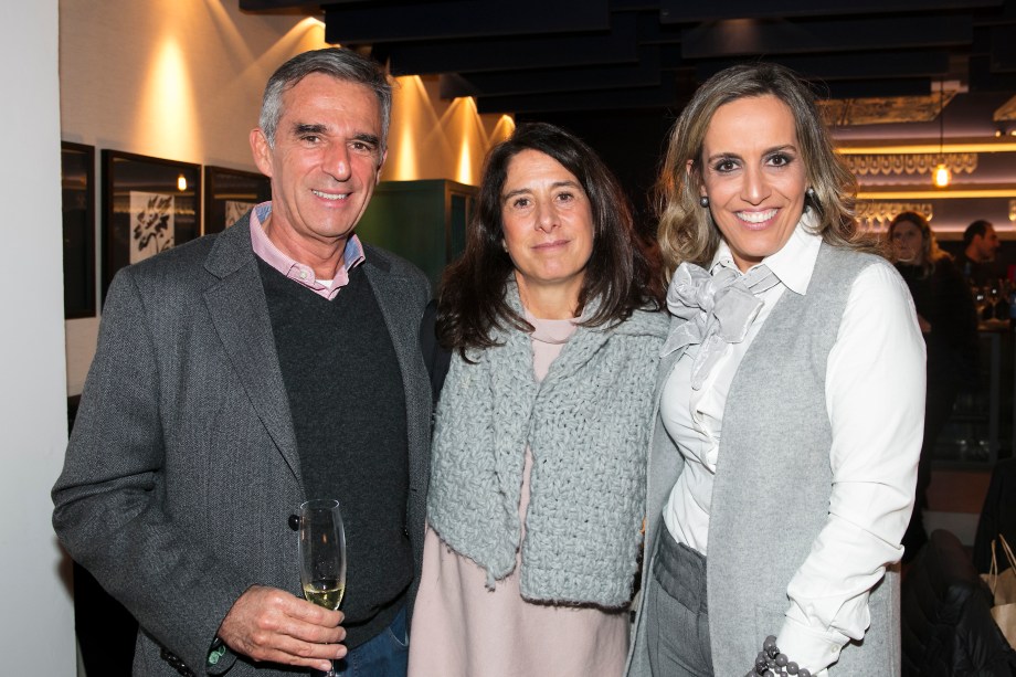 Mauro Ferraz, Cristina Ferraz e Alessandra Castro