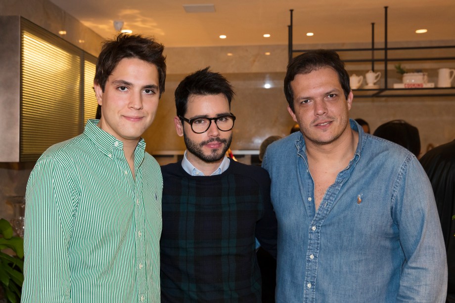 Paulo Azevedo, Bruno Gap e Gustavo Paschoalim