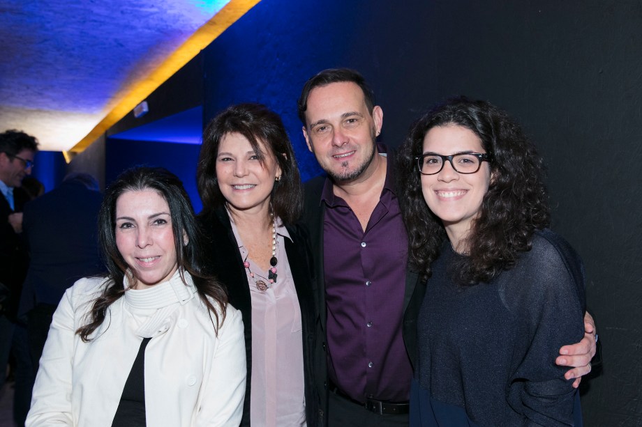 Paola Ribeiro, Paula Neder, Marcelo Lima e Ananda Portela