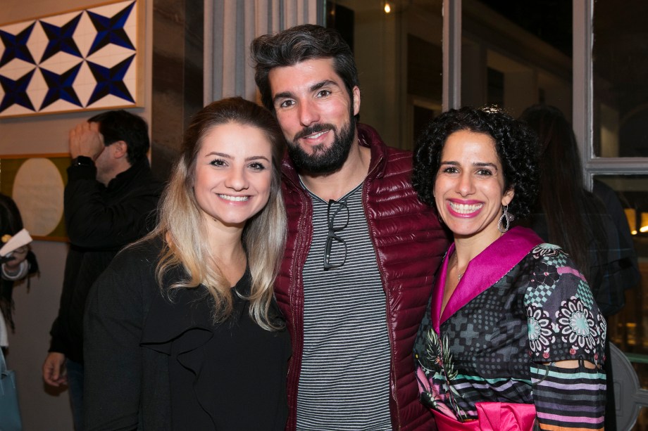 Barbara Camacho, Renato Andrade e Sandra Picciotto