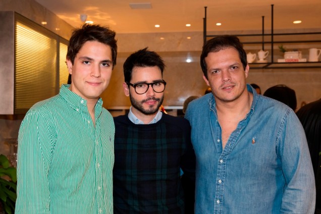 Paulo Azevedo, Bruno Gap e Gustavo Paschoalim Paulo Azevedo, Bruno Gap e Gustavo Paschoalim