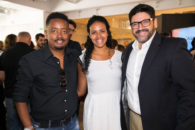 João Paulo, Cleice Maria e Darlan Firmato João Paulo, Cleice Maria e Darlan Firmato