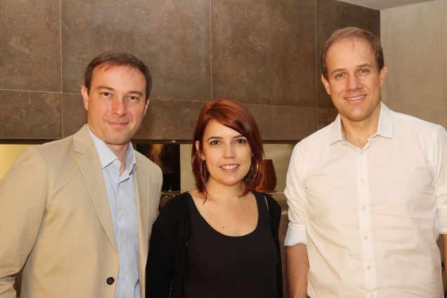 Sérgio Peres, Laura Oliveira e Gustavo Assunção Sérgio Peres, Laura Oliveira e Gustavo Assunção