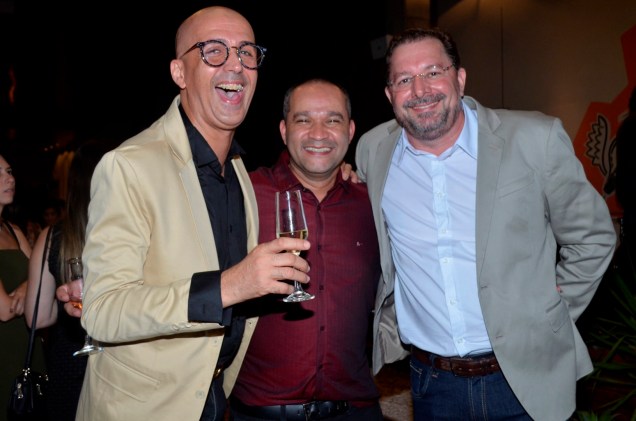 <span>André Rangel, Alessandro Silva e Elio Zamprogna.</span>