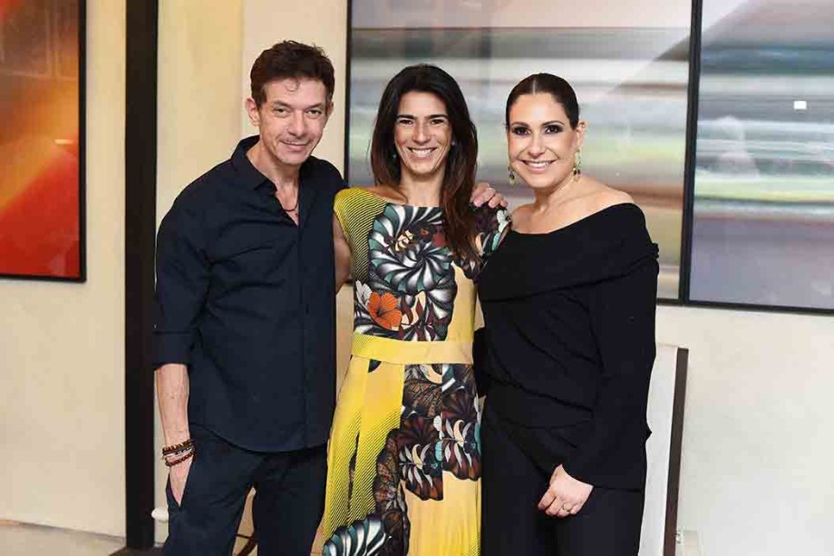 Andre Piva, Bia Pedrini e Vanessa Borges