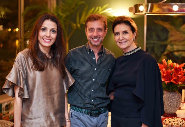 Cristina Bava, Nando Grabowsky e Cristina Ferraz Cristina Bava, Nando Grabowsky e Cristina Ferraz