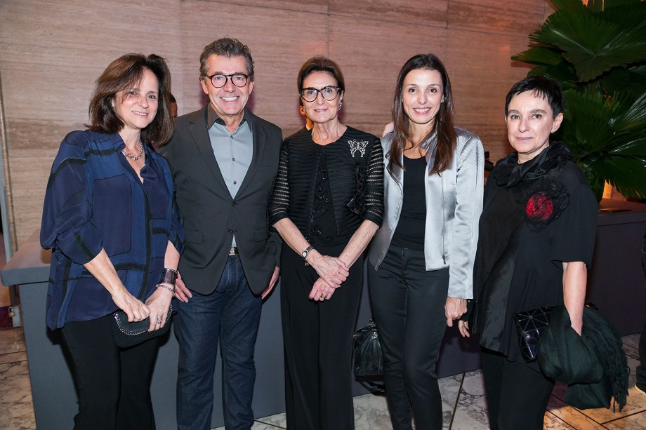 Patricia Quentel, Cristina Ferraz, Roberto Migotto, Cris Bava e Livia Pedreira