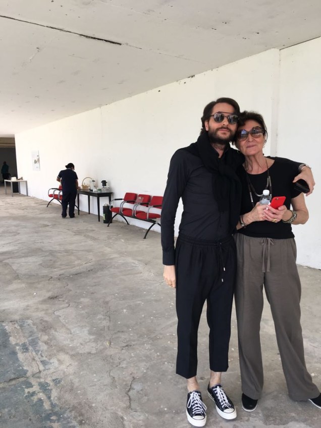 Michel Safatle e Cris Ferraz Michel Safatle e Cris Ferraz