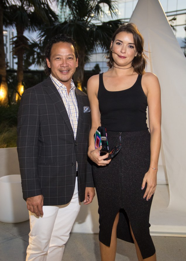 Fernando Wong e convidada Fernando Wong e convidada