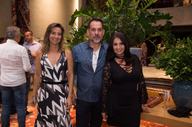 Gabriela Ordahy, Carlos Flores e Aclaene de Mello Gabriela Ordahy, Carlos Flores e Aclaene de Mello