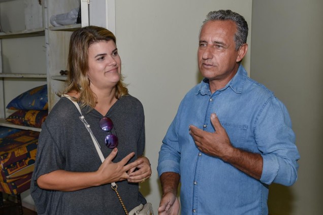 Arquiteta Juliana Pippi e franqueado Luiz Bernardo Arquiteta Juliana Pippi e franqueado Luiz Bernardo