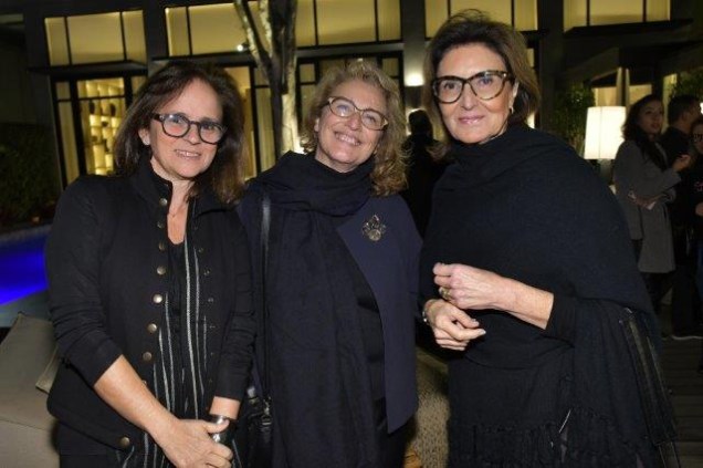 Patrícia Quentel, Eliana Sanches e Cris Ferraz Patrícia Quentel, Eliana Sanches e Cris Ferraz
