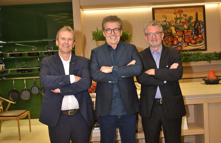 Rudimar José Stedile, Roberto Migotto e Rosmar Stedile