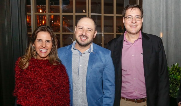 Coordenadora de Marketing da Arauco, Fabíola Molteni, Marco Parrino, Gerente de Marketing, João Casemiro Coordenadora de Marketing da Arauco, Fabíola Molteni, Marco Parrino, Gerente de Marketing, João Casemiro